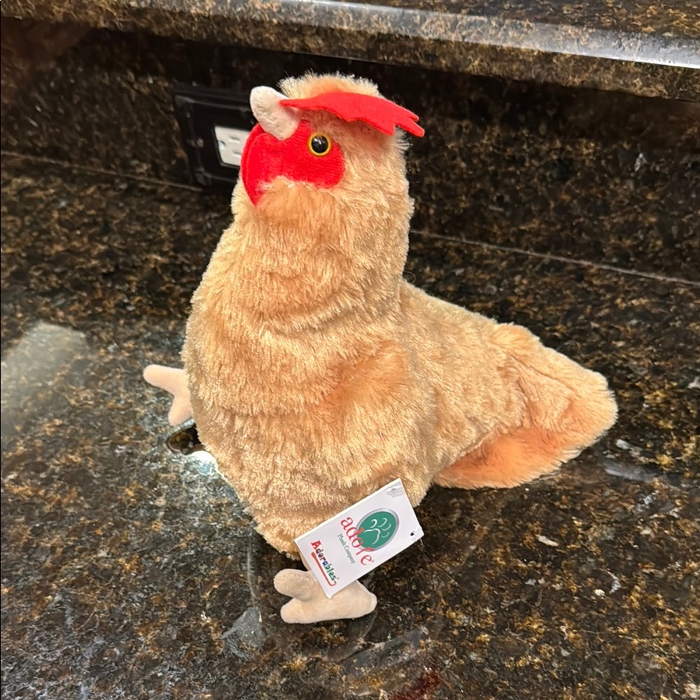 Adore Plush Chicken Toy